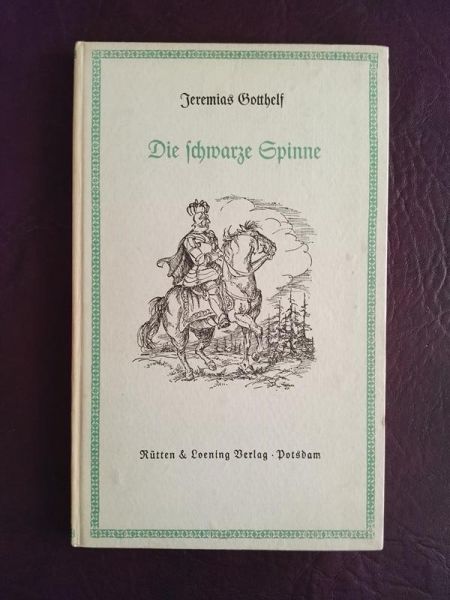 "Die schwarze Spinne" von Jeremias Gotthelf