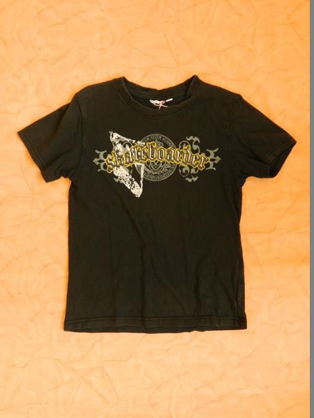 Hot & Spicy T-Shirt Schwarz Gr. 140