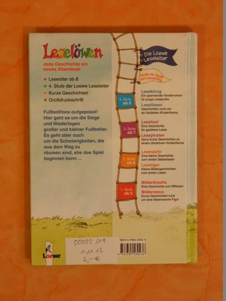 Leselöwen Fußballgeschichten von Manfred Mai