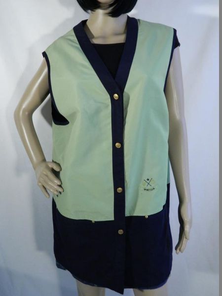 Weste Grün/Schwarz "Sportclub", Gr. 46