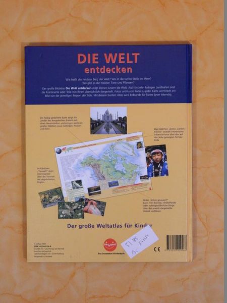 DIE WELT entdecken - Der große Bildatlas für Kinder