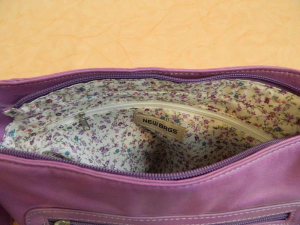 Umhängetasche Violett