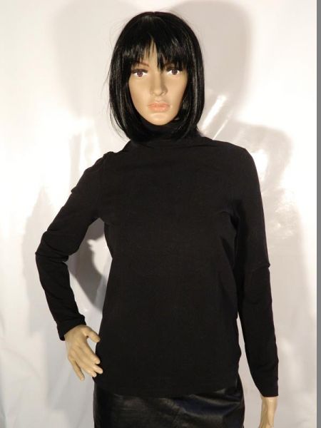 Eddie Bauer Pullover Schwarz mit Rollkragen Gr. S