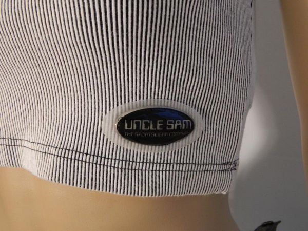 Uncle Sam Sport Top gestreift Gr. S