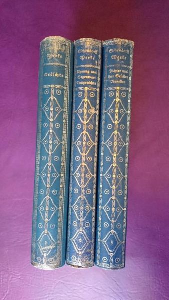 Eichendorff's Werke in 3 Bänden