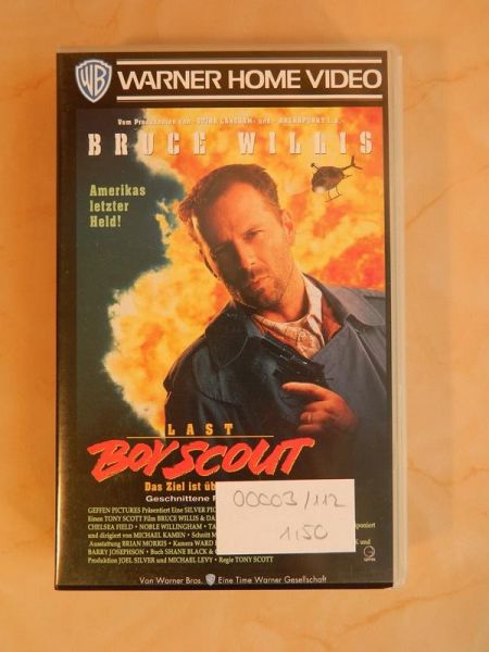 VHS "Last Boyscout - Das Ziel ist Überleben"