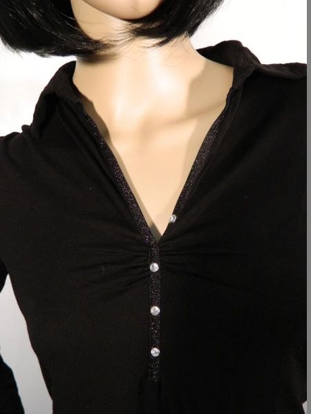 Gina Benotti Bluse Schwarz Gr. M