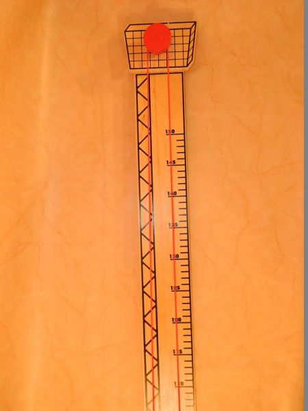 Kindermesslatte Feuerwehr bis 150cm