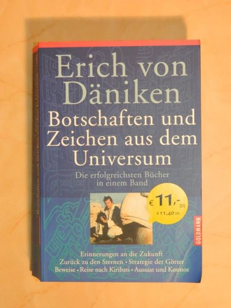 Sammelband "Botschaften und Zeichen aus dem Universum" von Erich von Däniken