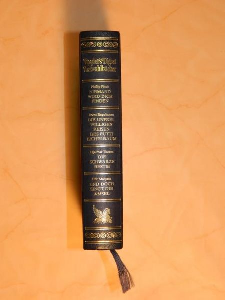 Büchersammlung Reader's Digest Auswahlbücher - Die schwarze Bestie, Niemand wird dich finden, u.v.m.