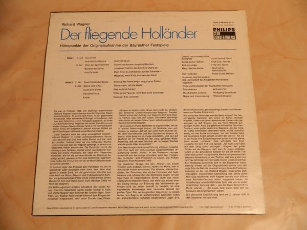 LP Wagner, Der fliegende Holländer
