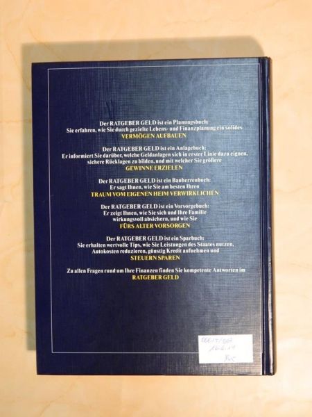 "Ratgeber Geld - Alles was Sie über Ihre Finanzen wisen müssen" - Ein ADAC Buch