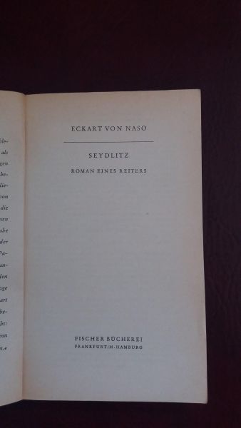 Eckart von Naso, Seydlitz