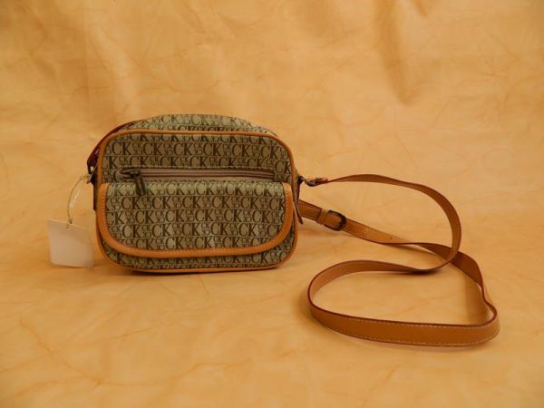 CK Umhängetasche grau-braun