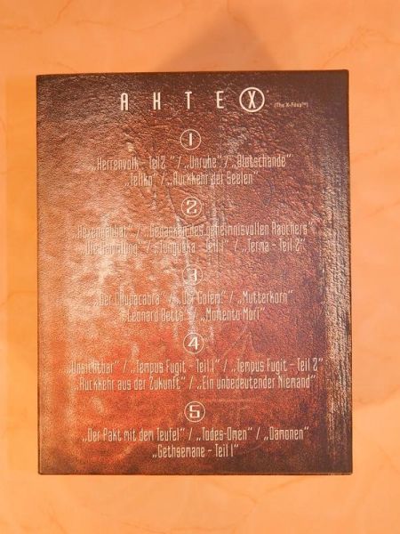 VHS "Akte X" Season 4 Collection Limited Edition