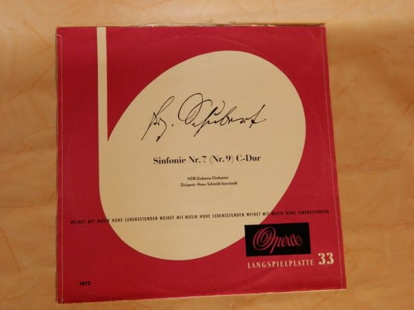 LP F.Schubert, Sinfonie Nr. 7