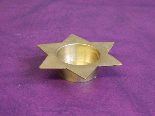 Teelichthalter, Stern