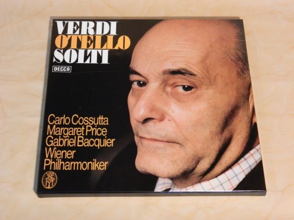 LP Box Guiseppe Verdi Otello Solti