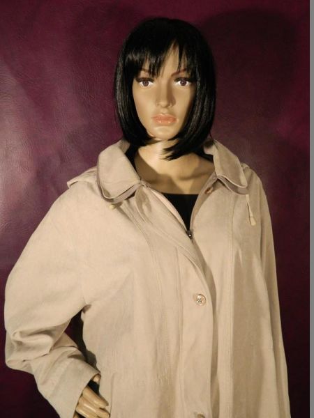 Karoline Jacke Khakibraun Gr. XXXL