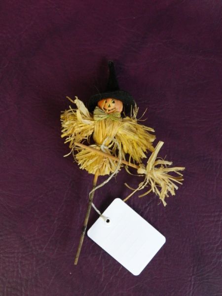 Deko-Pflanzen-Stecker, Vogelscheuche