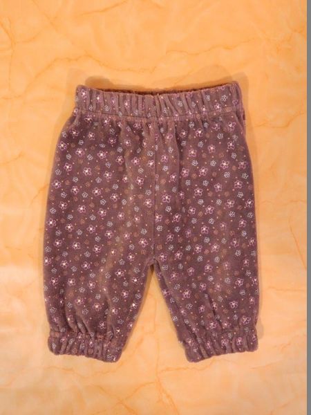 Pullover mit Hose Braun Blumenmotiv Gr. 56