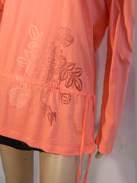 Sweatshirt Lang Orange ca. Gr. 40