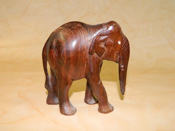Deko Holzelefant