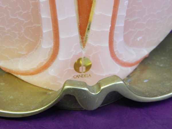 CANDELA Kerze mit Ständer