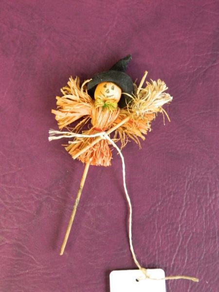 Deko-Pflanzen-Stecker Vogelscheuche