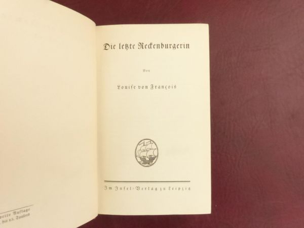 Louise von Francois, Die letzte Redenburgerin