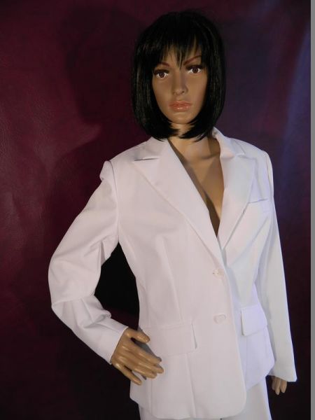 Melrose Anzug, Weiß, 2-teilig, Gr. 38