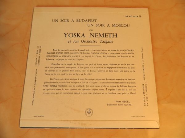 LP Un Soir a Budapest, Un Soir a Moscou