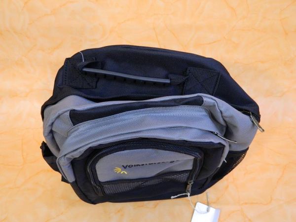 Volksfürsorge Rucksack Schwarz Grau