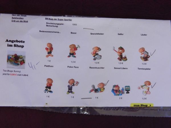 Ü-Ei-Figuren, Bill Body der Super Sportler