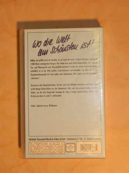 VHS "Kuba" Sat.1 Edition