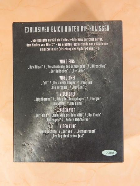 VHS "Akte X" Season 3 Collection Limited Edition