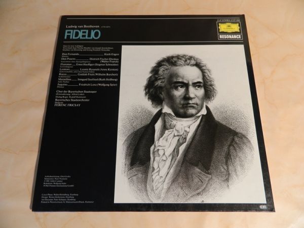 2 LPs Beethoven, Fidelio