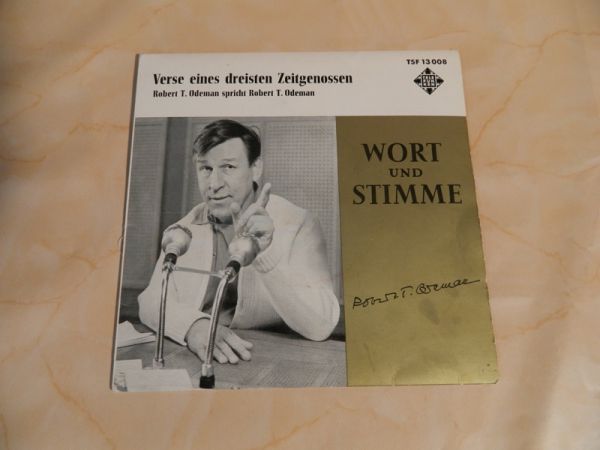 LP Odeman,Verse eines dreisten Zeitgenossen