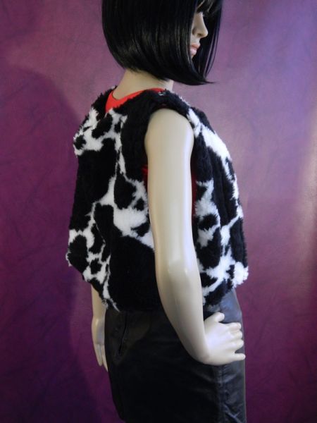 Kuhfell-Weste Gr. 36/38