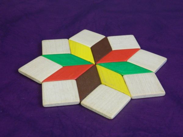 Topfuntersetzer, Holz
