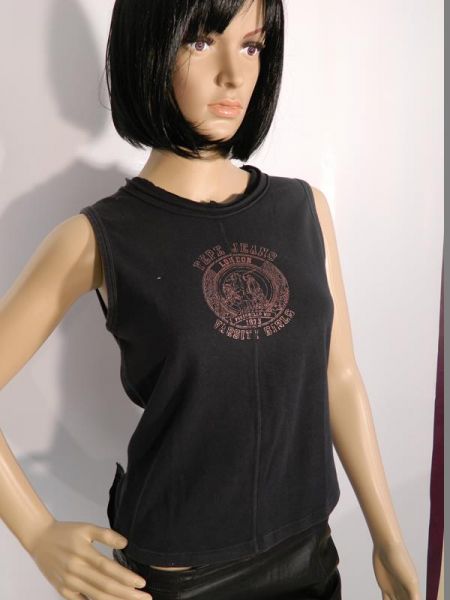 Pepe Jeans Top Schwarz Gr. M