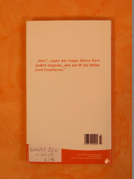 Der kleine Lord von Frances Hodgson Burnett