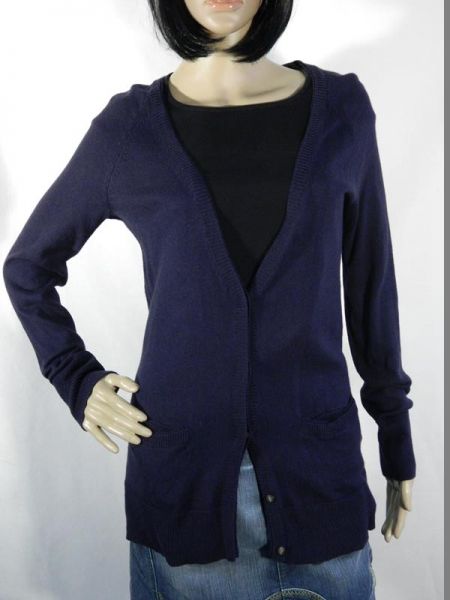 Eddie Bauer Strickjacke Blau, Gr. M