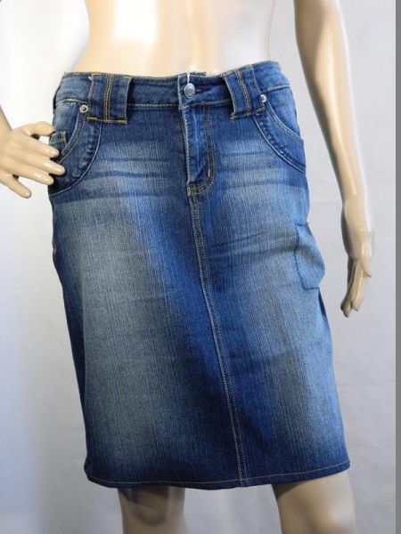 X-Mail Jeansrock Blau, Gr. S