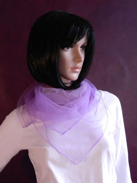 Transparentes Tuch, flieder