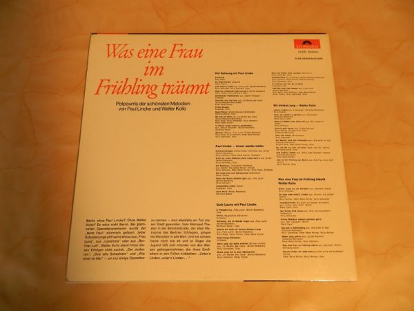 LP Was eine Frau im Frühling träumt