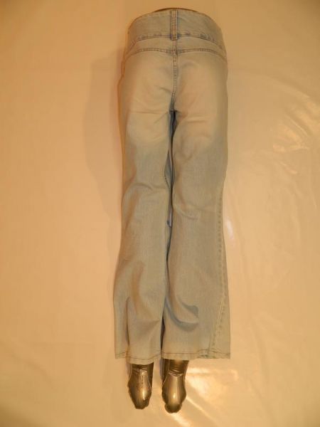 Hype Jeans Hellblau mit Schlag Gr. 36