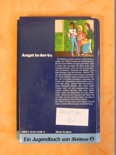 TKKG - Angst in der 9a (JB 6)
