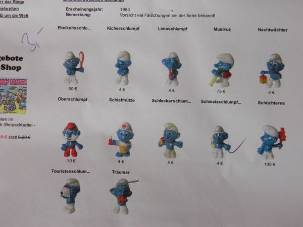 Erkennst du deinen Schlumpf?