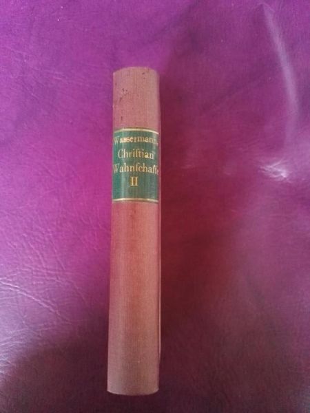 Roman "Jakob Wassermann" von Christian Wahnschaffe in Bänden - nur zweiter Band: Ruth